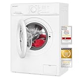 Exquisit Waschmaschine WA56110-020E | 6kg | Energieklasse E | Kurzprogramm,...