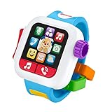 Fisher Price GJW10 GNK88 - Lernspaß Smart Watch, Musikspielzeug für Babys ab 6...