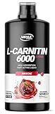 L-Carnitine 6000 Liquid (1000 ml) - Extra hochdosiert mit 6000 mg reinem...