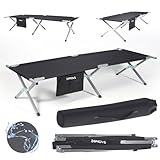 24MOVE® Feldbett Campingbett bis 200 kg In-und Outdoor Camping faltbar, 210 x...