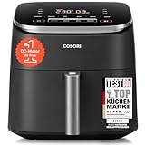 Cosori Turboblaze Airfryer Heißluftfritteuse, 9-in-1 Air Fryer XXL 6L, leiser...