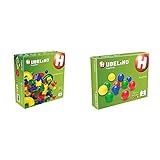 Hubelino 420473 55-teiliges Bahnelemente Set Kugelbahn & 420336 - Kugelbahn -...