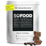 So Food Trinkmahlzeit Vegan – Schoko-Kaffee – 25g Protein, 10 Mahlzeiten –...