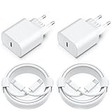 iPhone Ladekabel Ladegerät 25W Schnellladegerät Original Apple MFi...