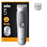 Braun Bodygroomer Series 5, Elektrischer Körperrasierer Herren mit 2...