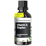 natural elements Vitamin A Tropfen – 50 ml – Vitamin A (Retinylpalmitat) in...