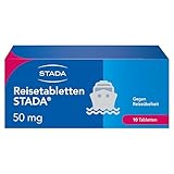 Reisetabletten STADA 50 mg, zur Vorbeugung und Behandlung von Reisekrankheit,...