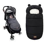 amo nenes Universelle Fußsack für Kinderwagen, Baby Winterfußsack Fusssack...