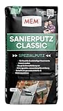 MEM Sanierputz Classic 25kg weiß