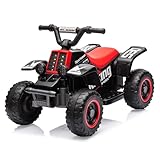 6V Elektro-Quad für Kinder, Elektroauto mit LED-Lichtern und Musik, 1,8 km/h...