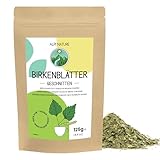Birkenblättertee 125g von Alpi Nature, Loser Birkentee, Birkenblätter...