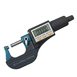 Beslands Mikrometer Digital Bügelmessschraube 0-25mm/ 0.001mm Hohe Präzision...