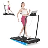 Dskeuzeew Laufband Klappbar mit Neigung - 4 in 1 Walking Pad mit 5% Steigung...