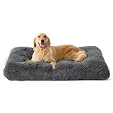 BEDSURE Flauschiges Hundebett Grosse Hunde - 104x74x8 cm Hundebett waschbar für...