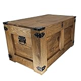 CREATIVE COOPER holzbox, schatztruhe, aufbewahrungsbox, tisch, rustikal...