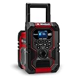 Einhell Akku-Baustellenradio TE-CR 18 Li DAB+/FM/BT - Solo Power X-Change (18 V,...