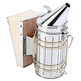 Samger Smoker Bienen Raucher Edelstahl Imker Smoker mit Hitzeschutz Tragbar...