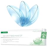 Eye.Con Daily Moist UV weiche Tageslinsen aus Hydrogel – 30 dailies Contact...