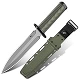SMITH CHU Survival Messer Feststehend, Outdoor Messer für Trekking Camping,...