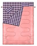 Schlafsack Winter Winterschlafsack Outdoor: Sportneer Schlafsäcke 2 Personen...