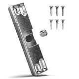 LouMaxx Balkontür Schnäpper - Unsichtbarer Türschnapper - Universell einsetzbar als Terrassentür Schnäpper und Türschnapper Balkontür - Schnapper inkl. Schrauben