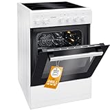 Bomann® Backofen 50cm mit Herd | Elektroherd freistehend 50 cm mit 4...
