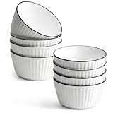 NUTRIUPS Keramikschalen, 4.5''- 11,4 cm, 8 Stück, 350 ml, Dessertschalen –...