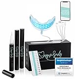 Hochwertiges Teeth whitening kit von UniqueSmile - All in One Bundle für...