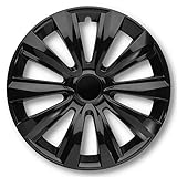 Albrecht 16 Zoll Radkappen schwarz für Stahlfelgen - Delta Radzierblenden aus...