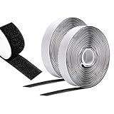 Vinabo 5m X 20mm Klettband Selbstklebend Extra Stark, Selbstklebendes Klettband,...