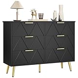 YITAHOME Kommode Schlafzimmer,Zeitgenössische 6...