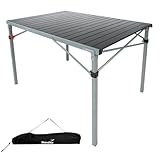 Skandika Aluminium Klapptisch Maikku | Alu Campingtisch für 6 Personen, 80 kg...