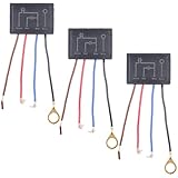 3 Stück Tischlampe Touch-Schalter, AC110-230V Touch-Sensor Lichtschalter...