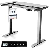 Desktronic Höhenverstellbarer Schreibtisch Gestell - Schreibtisch...