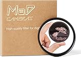 MaD Cameras 58mm Objektivfilter - R72 Infrarot IR 720nm Langpassfilter für DSLR...