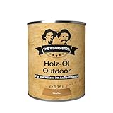 Outdoor Holzöl - 0,75 L - Lärche - Premium Holzschutz für Außen -...