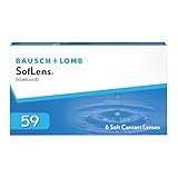 Bausch + Lomb SofLens 59 Monatslinsen, sphärische Kontaktlinsen, weich, 6...