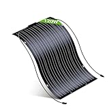 BATENORY 120W Flexibles Solarpanel – Leichtes monokristallines Solarmodul mit...