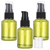 Segbeauty Pumpspender Glas, 3 Stück 30ml Cremespender zum Befüllen,...
