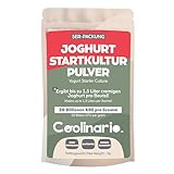 Coolinario Joghurtkulturen (5er-Pack, 1g Beutel) Lebende Kulturen für...