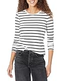 Amazon Essentials Damen Regular-Fit Langarm-T-Shirt Rundhalsausschnitt (In...