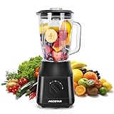 Aigostar Swift - Standmixer und Smoothie Maker, 1.5 Liter Glasbehälter,...