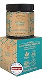 BIO Retinol Creme Hochdosiert + Power Wirkstoffe - Hyaluron, Bakuchiol, Vitamin...
