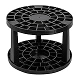 Ideen mit Herz Pinselhalter | Ø 14,4 cm | 10,1 cm hoch | 49 Fächer | schwarz |...