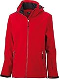 J&N - Damen Wintersport-Jacke (JN1053), Rot, Gr. XXL