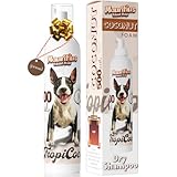 Trockenshampoo für Hund und Katze 500ML Schaum Kokosnuss ohne Ausspülen |...