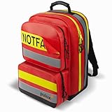 PULOX Erste-Hilfe-Rucksack - Notfallrucksack mit farbigem Klett-Modul-System -...