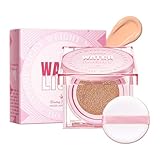 Mask Fit Cushion, CC Cream Air Cushion für Makelloses Makeup, Volle Deckkraft...
