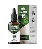 Hemp-Complete® 15 BIO Hanftropfen aus Bio-Hanfsamenöl – Premium Hanföl für...