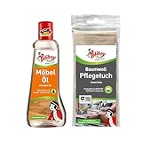 POLIBOY Möbel Öl - Holzpflegemittel für unbehandelte und geölte Holzmöbel -...